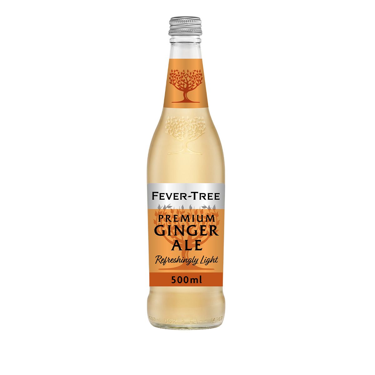 Fever Tree Light - Ginger Ale 8 x 500ml nrb