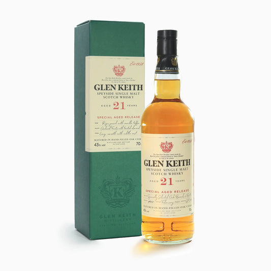 Glen Keith 21 Year Whisky 70cl