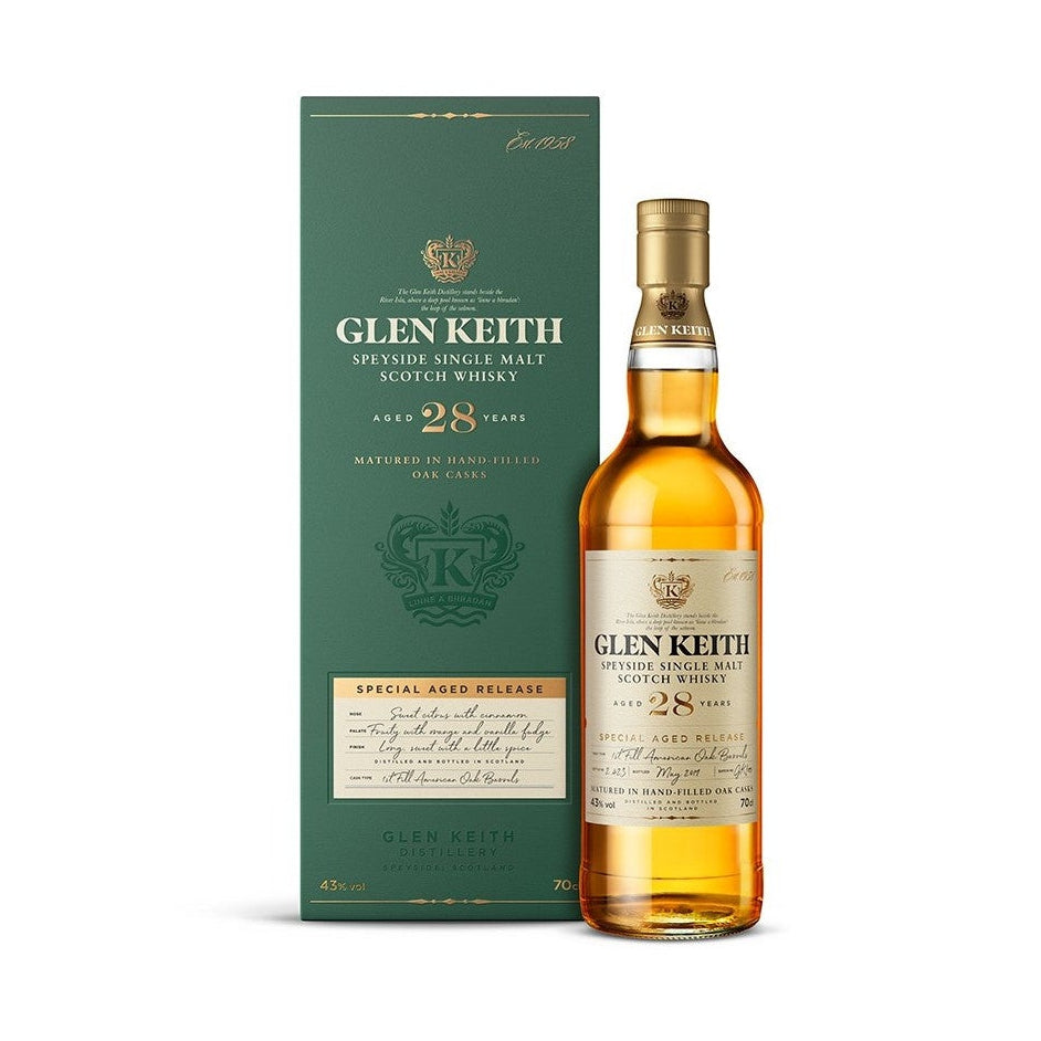 Glen Keith 28 Year Whisky 70cl