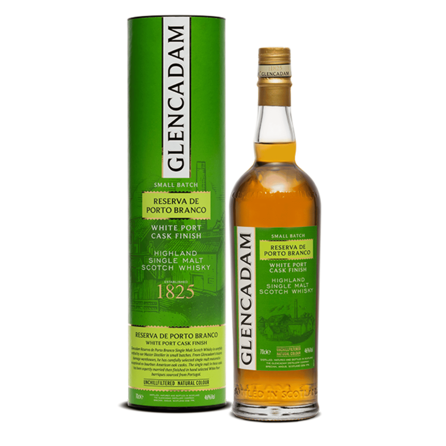Glencadam White Port Cask Whisky 70cl
