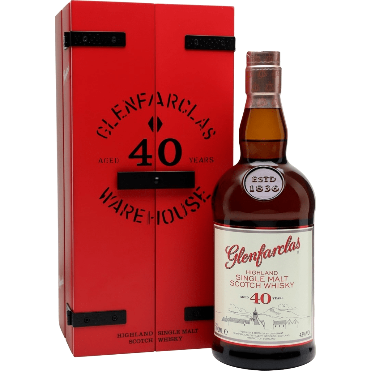 Glenfarclas 40 Year Whisky 70cl