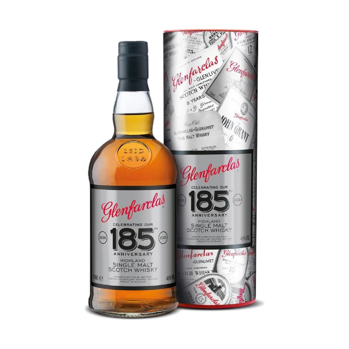 Glenfarlcas 185th Anniversary Whisky 70cl