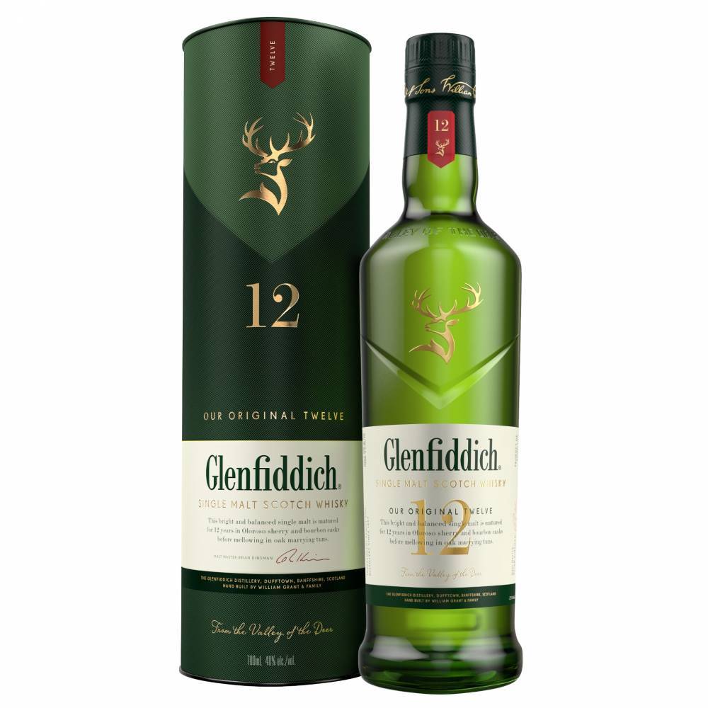 Glenfiddich 12 Year Whisky 70cl