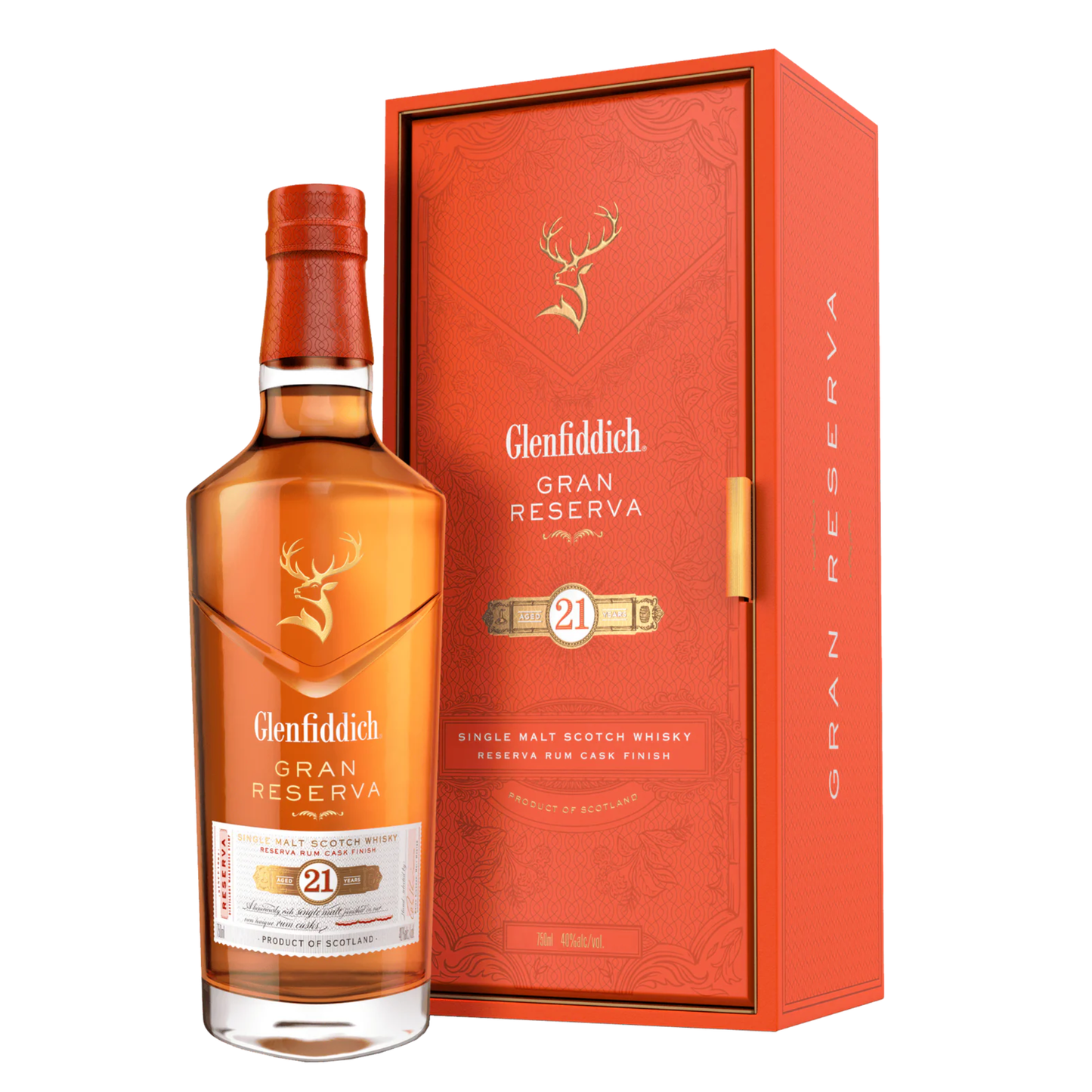 Glenfiddich 21 Year Reserva Rum Cask Finish Whisky 70cl