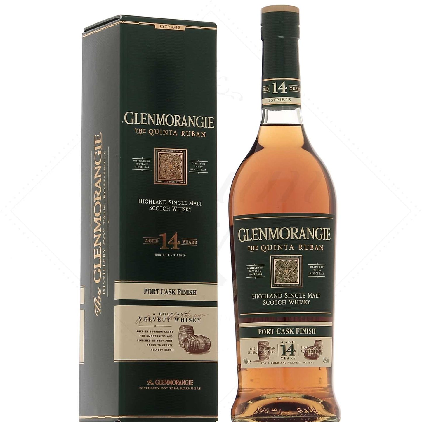 Glenmorangie 14 Year Quinta Ruban Port Cask Whisky 70cl