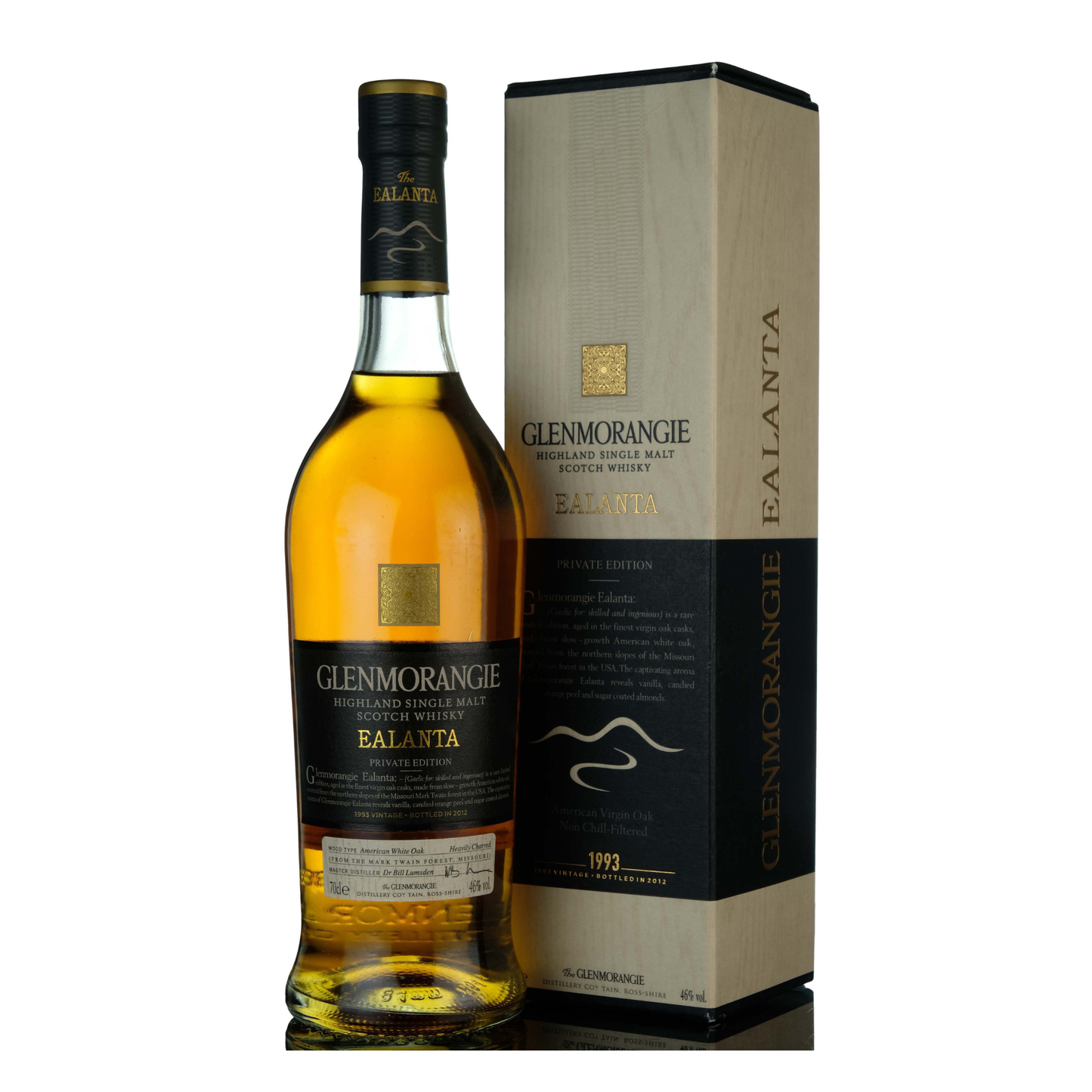 Glenmorangie Ealanta 19 Year 1993 Private Edition Whisky 70cl