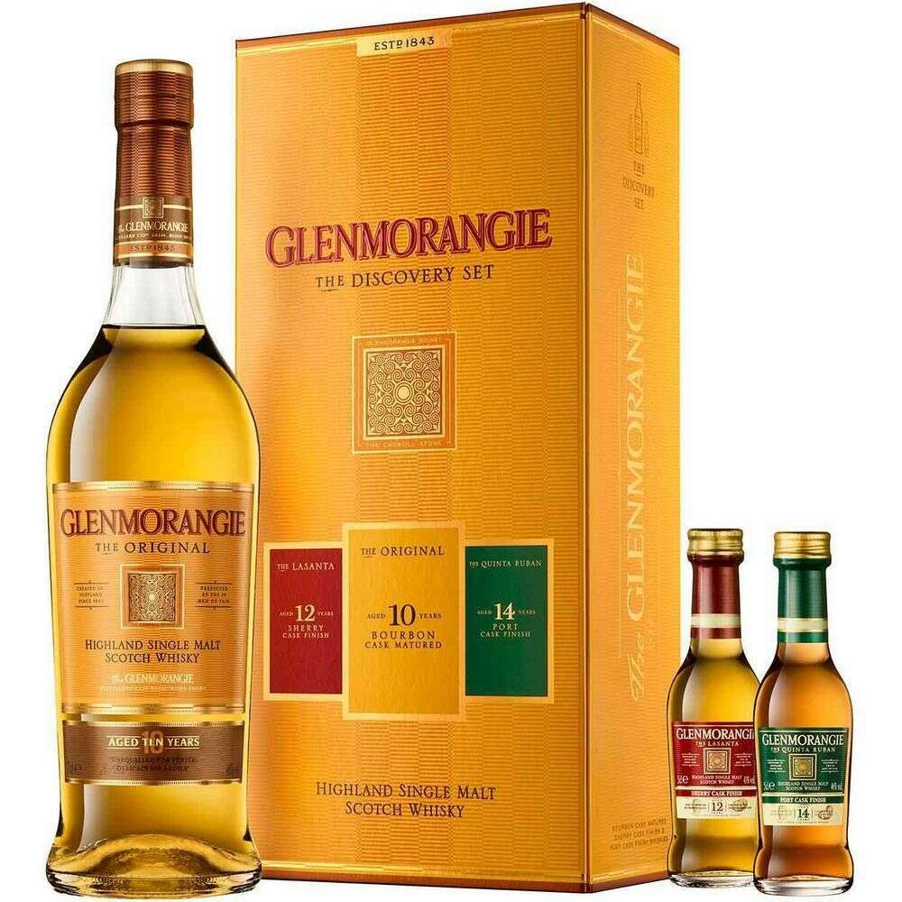 Glenmorangie The Pioneer Set 70cl with 2 Miniatures