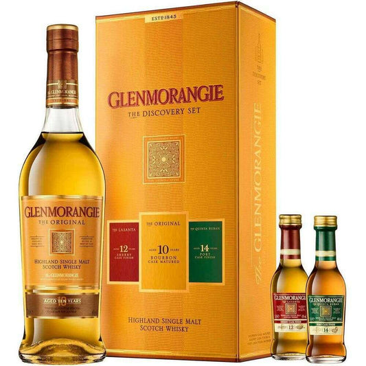 Glenmorangie The Pioneer Set 70cl with 2 Miniatures