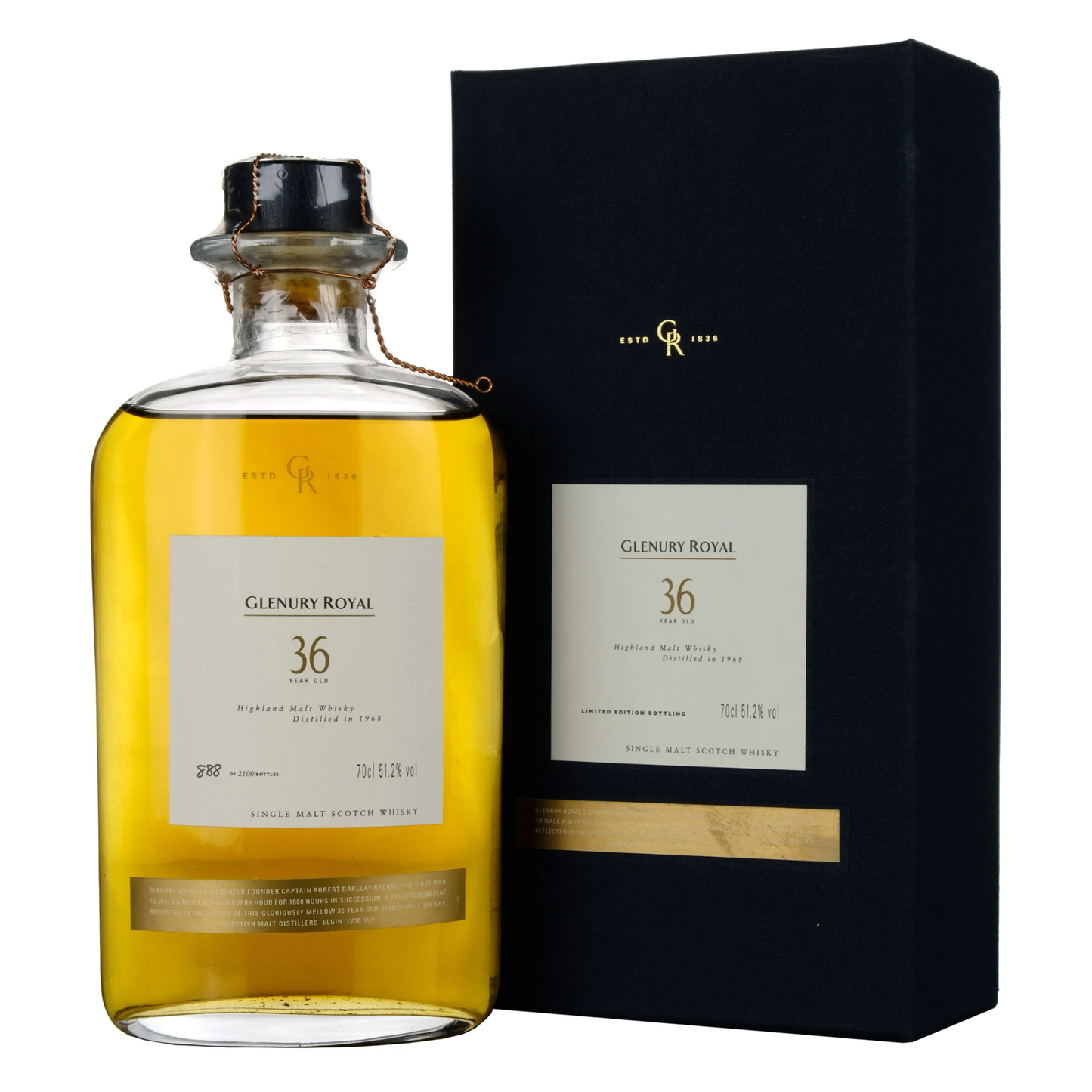 Glenury Royal 36 Year 1970 Whisky 70cl