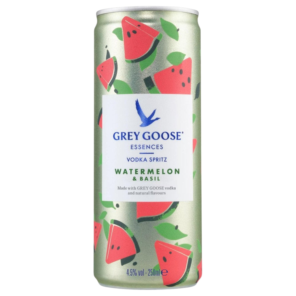 Grey Goose Watermelon and Basil Vodka Spritz 12 x 250ml