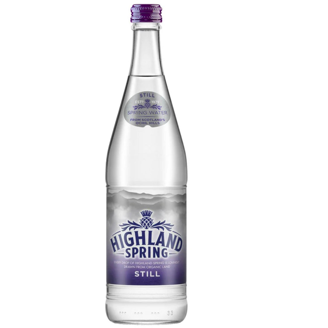 Highland Spring Still 12 x 75cl Glass