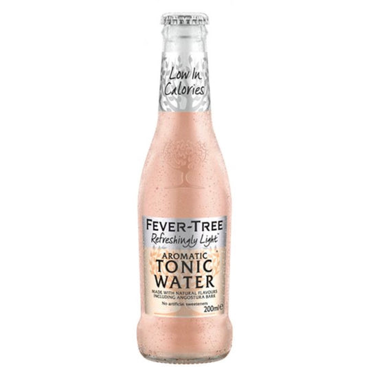 Fever Tree Light - Aromatic Tonic Water 24 x 200ml nrb