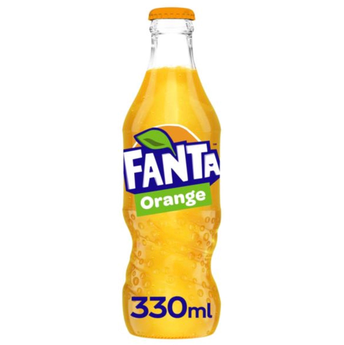 Fanta Orange Icon Glass Bottles 24 x 330ml NRB