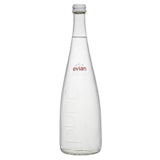 Evian Glass 12 x 75cl nrb