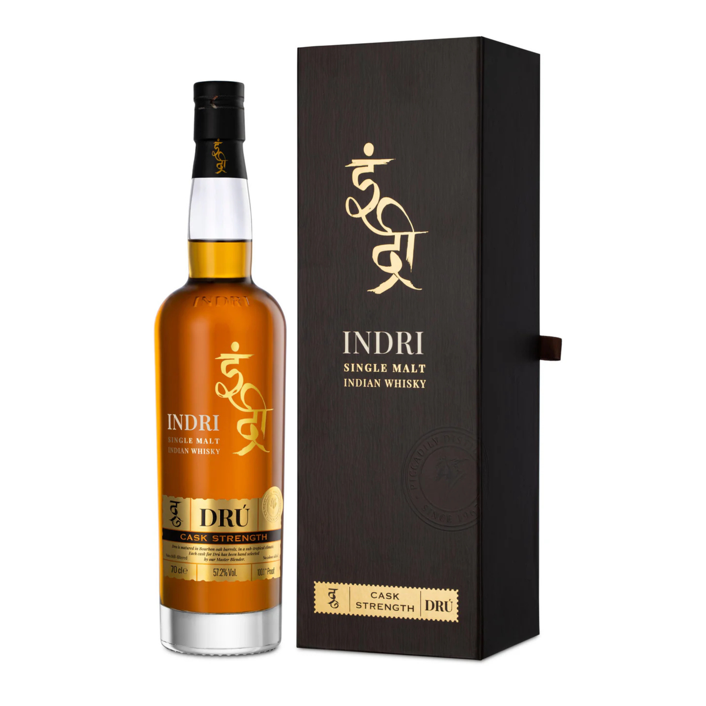 Indri Dru Cask Strength Whisky 70cl