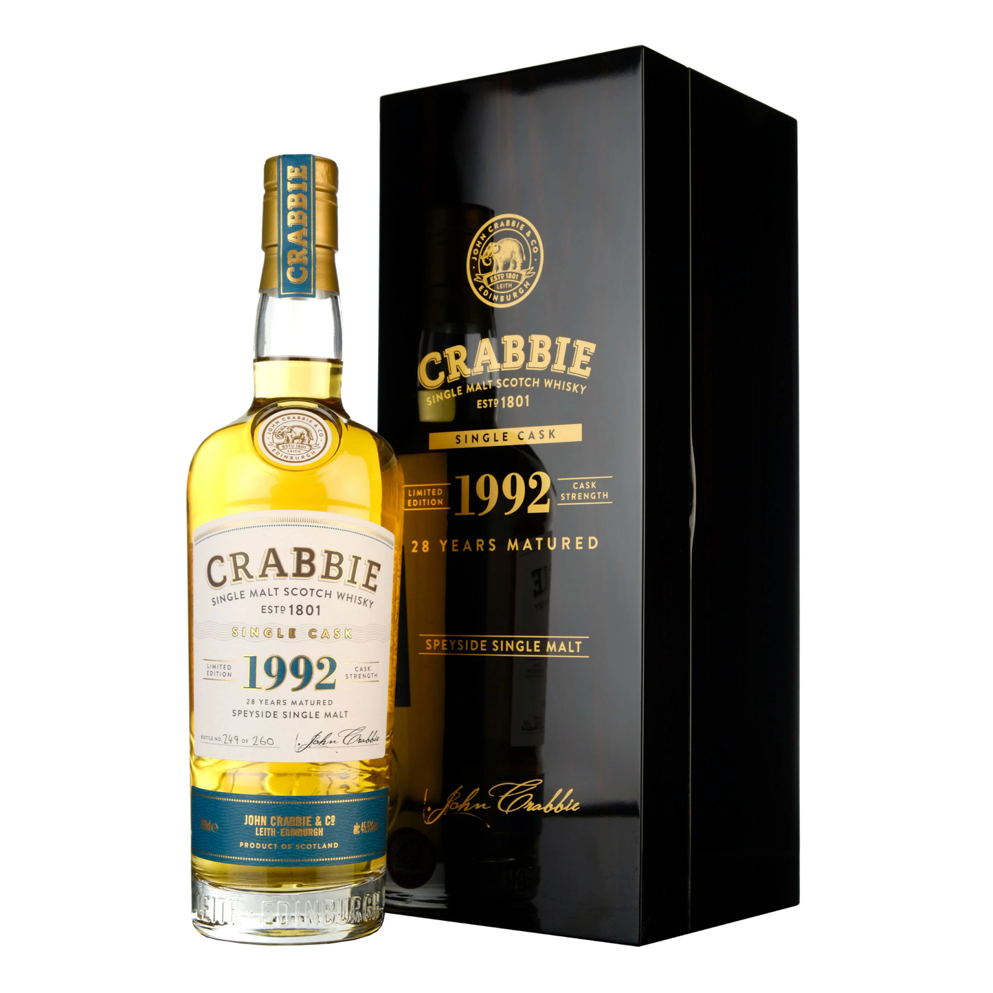 John Crabbie 28 Year 1992 Whisky 70cl