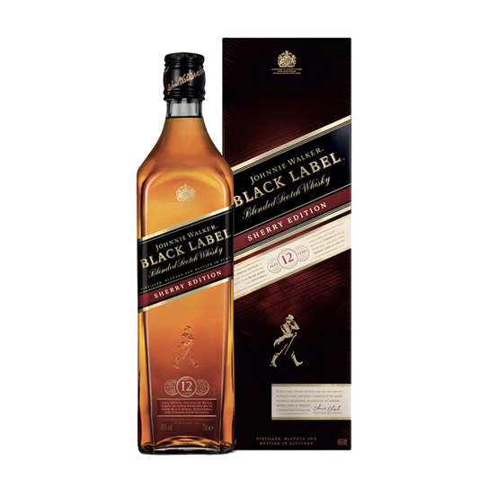 Johnnie Walker 12 Year Black Label Sherry Finish Whisky 70cl