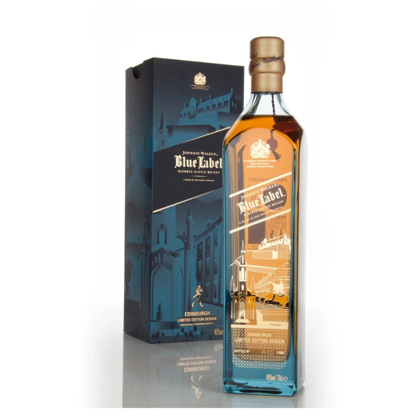 Johnnie Walker Blue Label Skyline Edinburgh Edition 70cl Gift Box