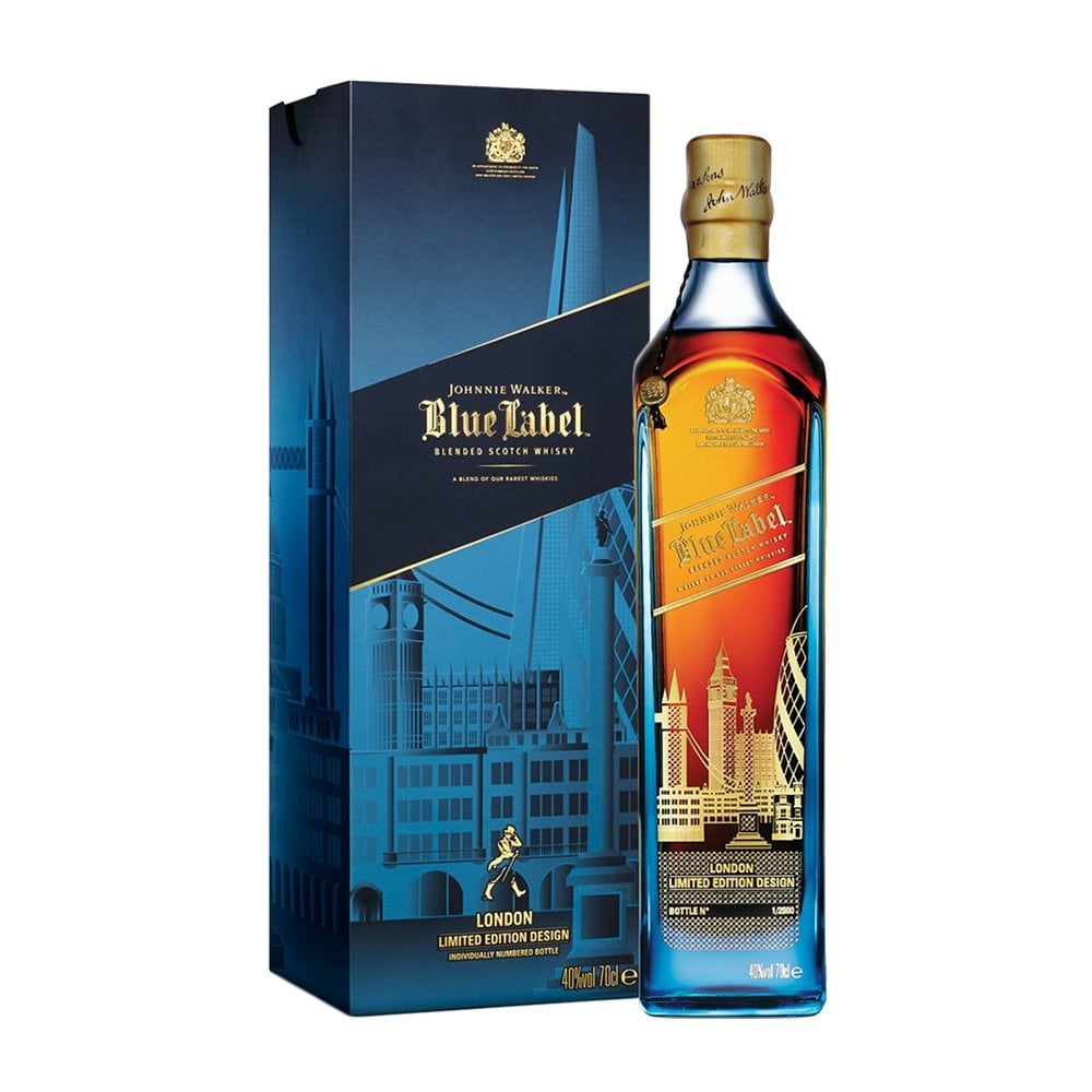 Johnnie Walker Blue Label Skyline London Edition 70cl Gift Box