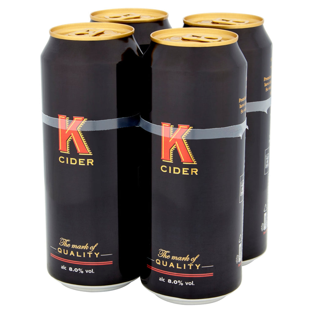K Cider Cans 24 x 500ml 7.5%