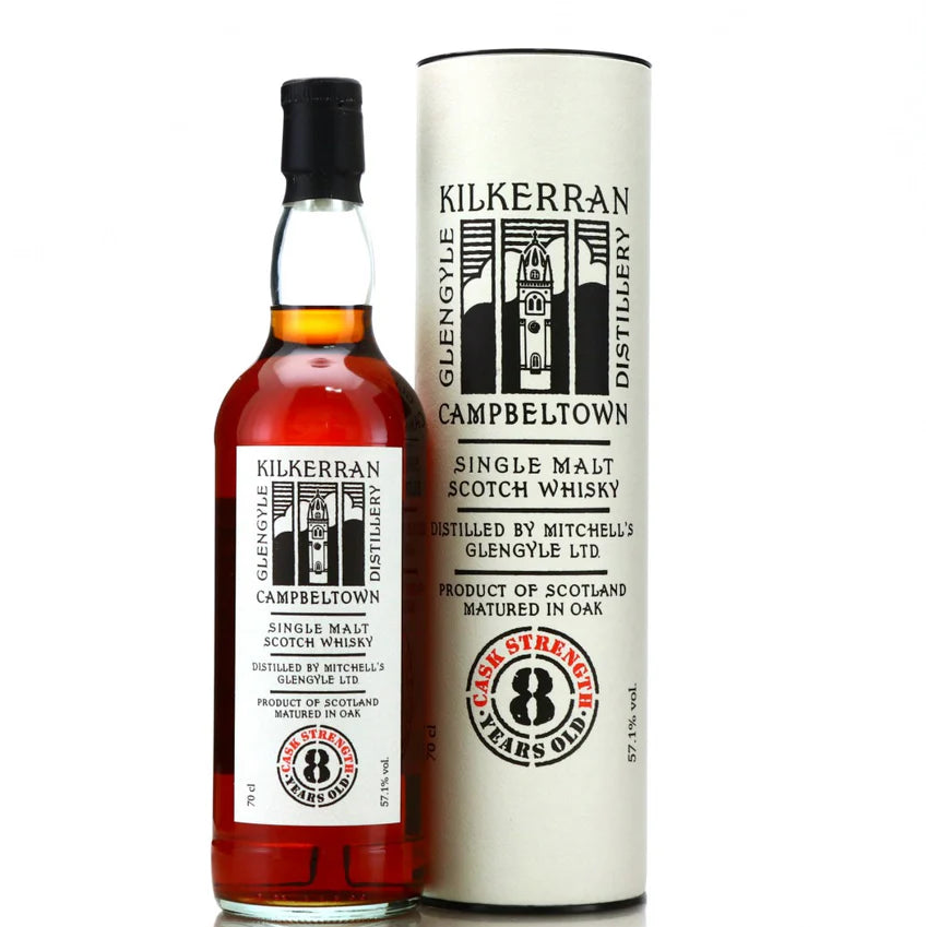 Kilkerran 8 Year Cask Strength Whisky 70cl