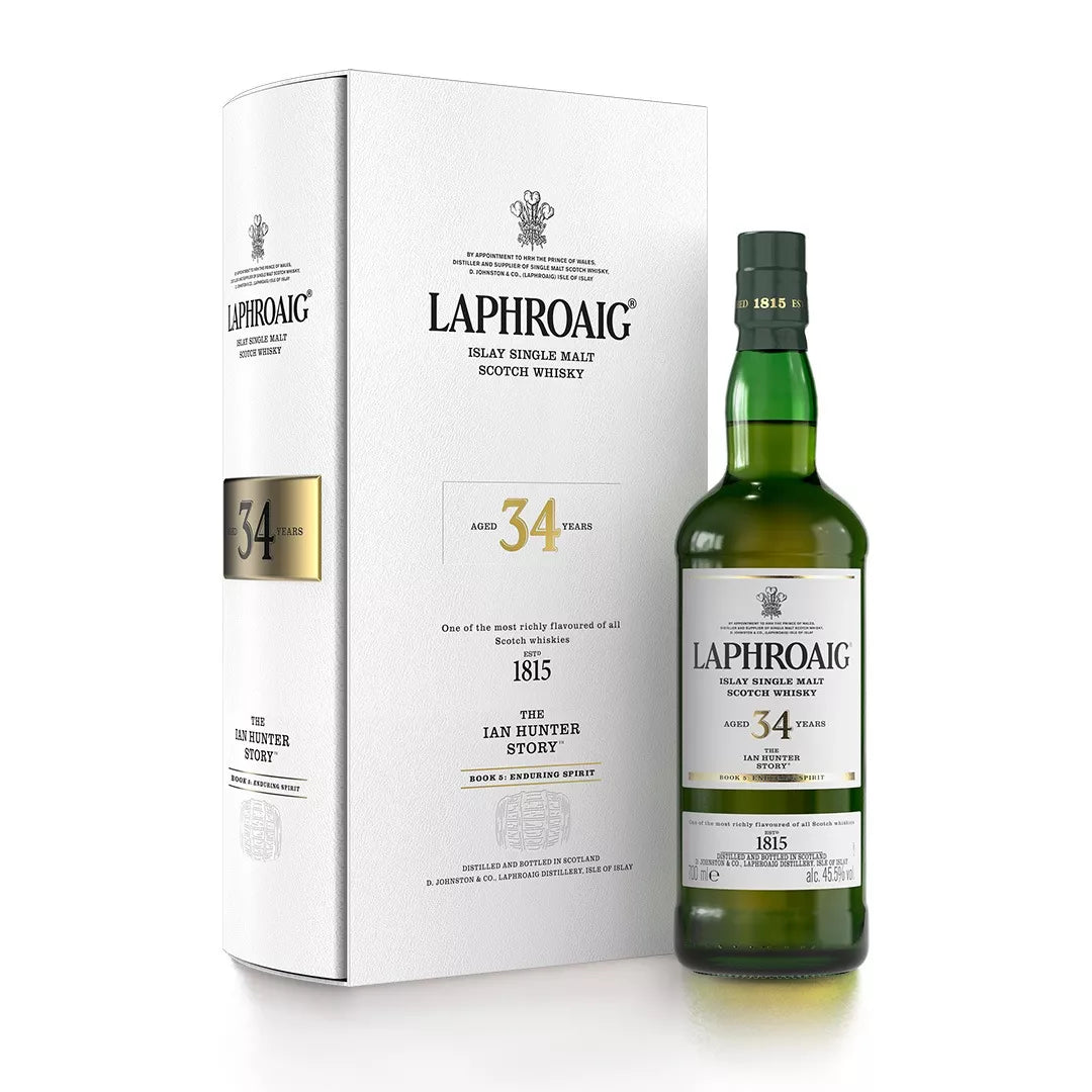 Laphroaig 34 Year Whisky 70cl Vol. 5