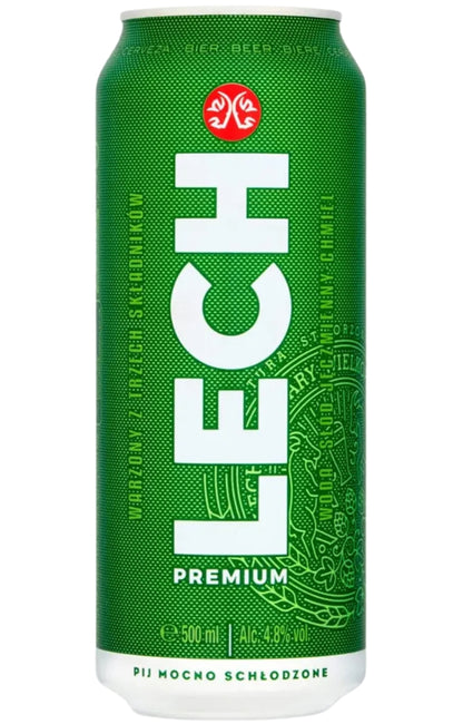 Lech Cans 24 x 500ml 4.8%