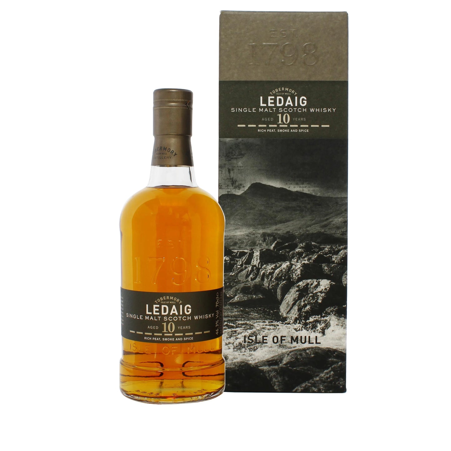 Ledaig 10 Year Whisky 70cl