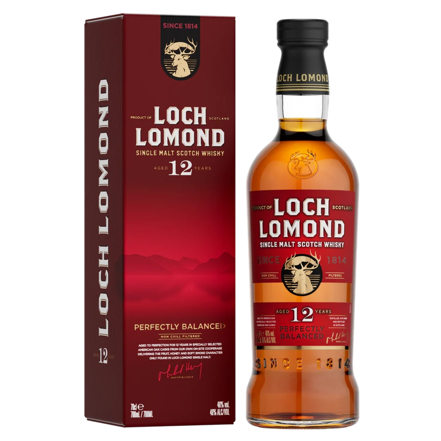 Loch Lomond Original 12 Year Single Malt Whisky 70cl