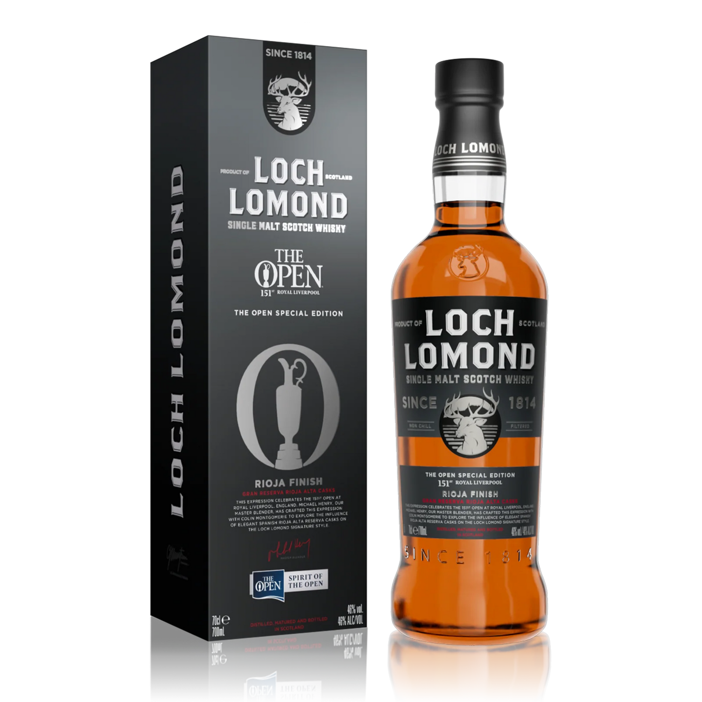 Loch Lomond The Open Special Edition Whisky 70cl
