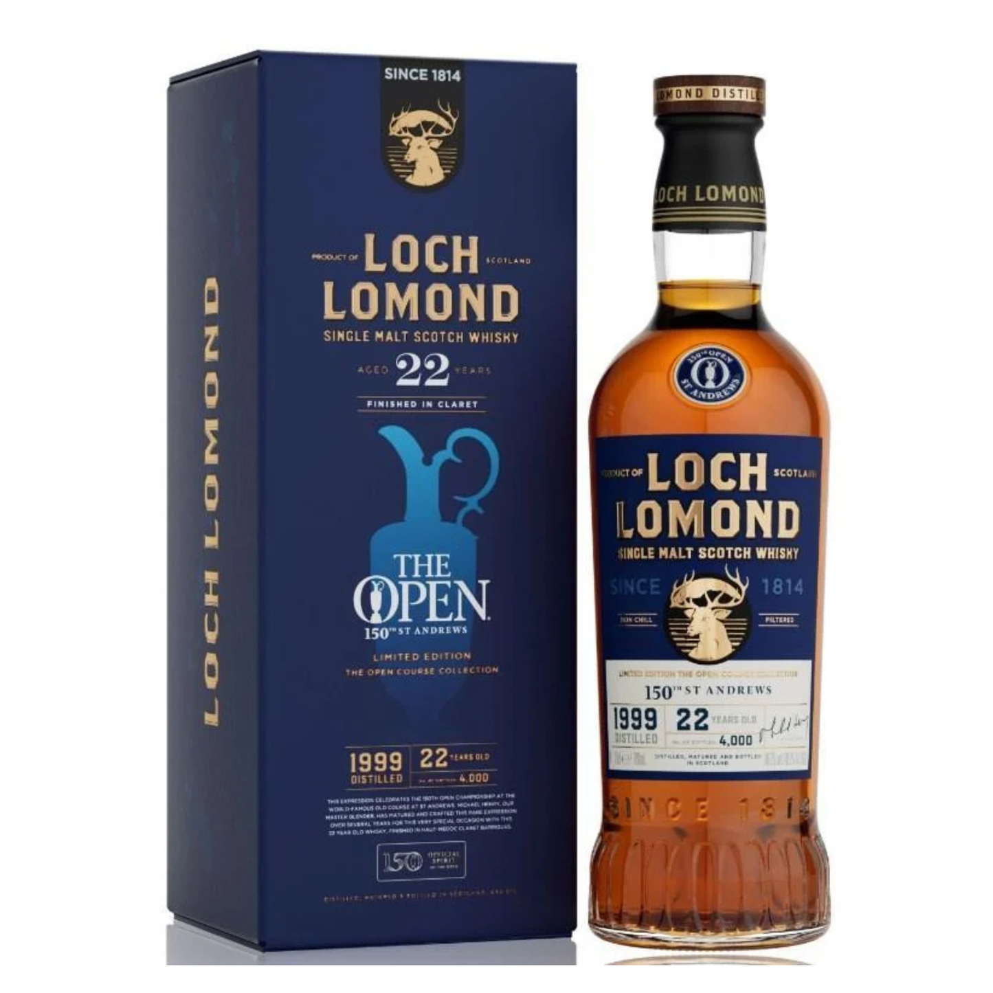 Loch Lomond The 150th Open St Andrews 22 Year Whisky 70cl