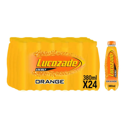 Lucozade Orange Energy Drink 24x 380ml