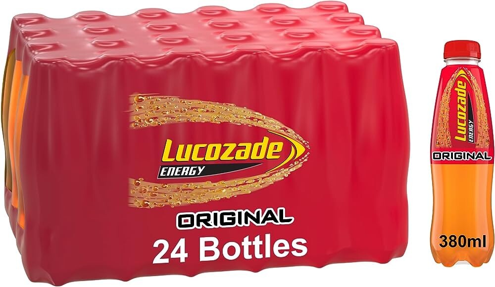 Lucozade Original Energy Drink 24x 380ml