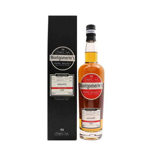Montgomeries Glenlivet 1989 Whisky 70cl