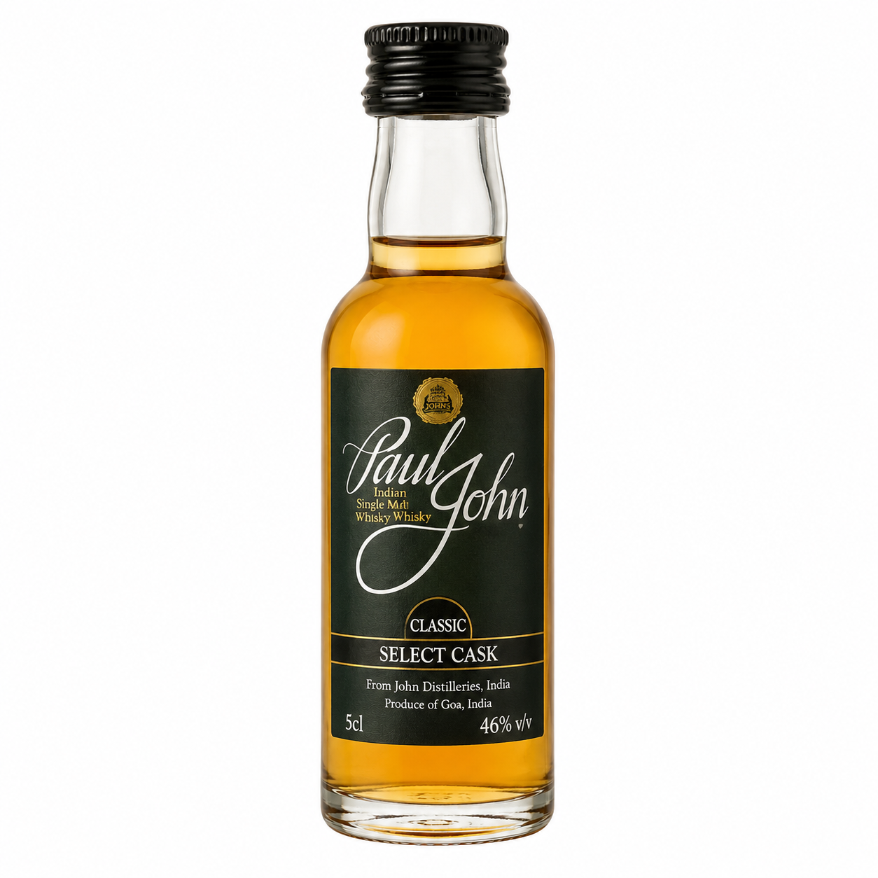 Paul John Classic Select Cask Whisky 5cl Miniature