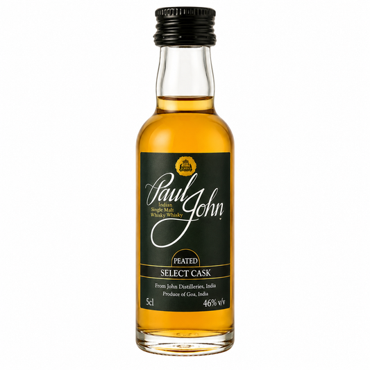 Paul John Peated Select Cask Whisky 5cl Miniature