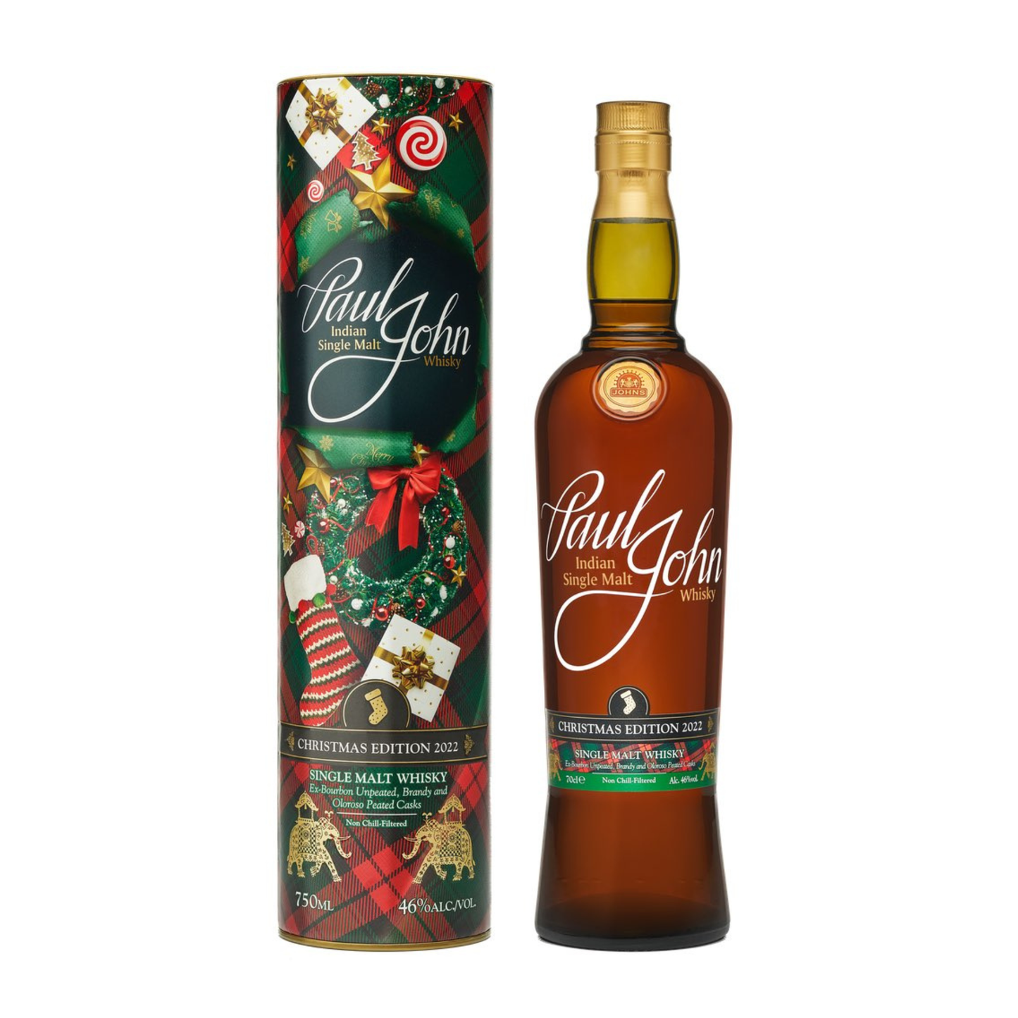 Paul John Xmas Whisky 70cl