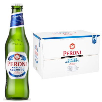 Peroni Nastro Azzurro 24 x 330ml nrb 5.0% *