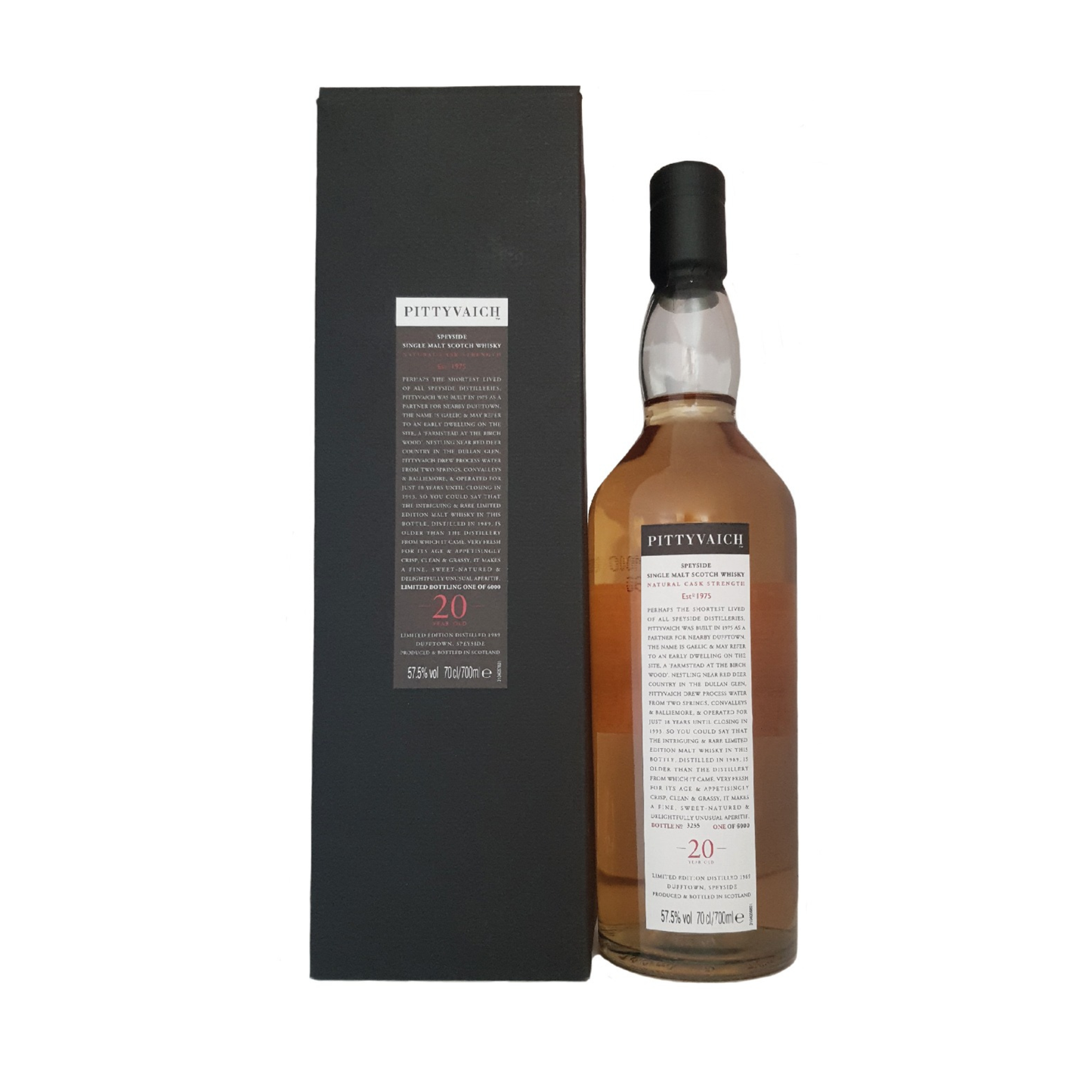 Pittyvaich 20 Year 1989 Whisky 70cl