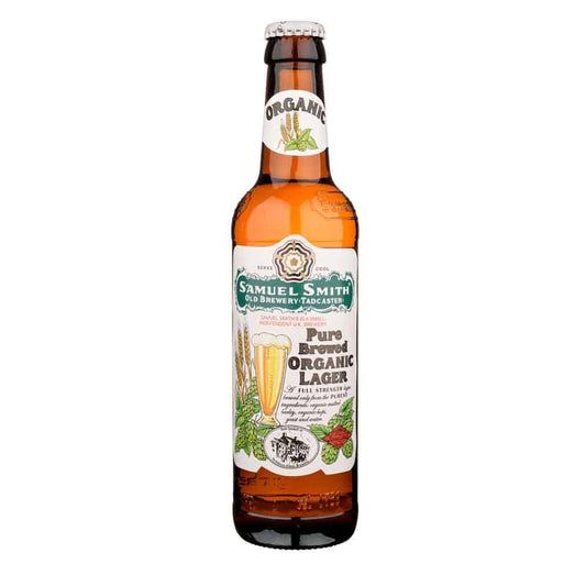 Samuel Smiths Pure Brewed Organic Lager 24x 355ml