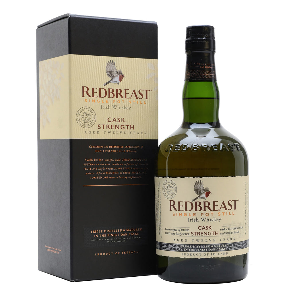Redbreast 12 Year Cask Strength Whiskey 70cl