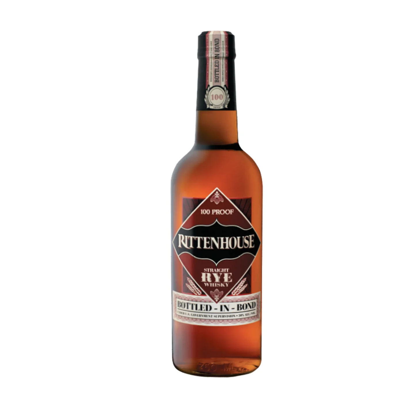 Rittenhouse Rye 100 Proof Bottled in Bond Rye 70cl