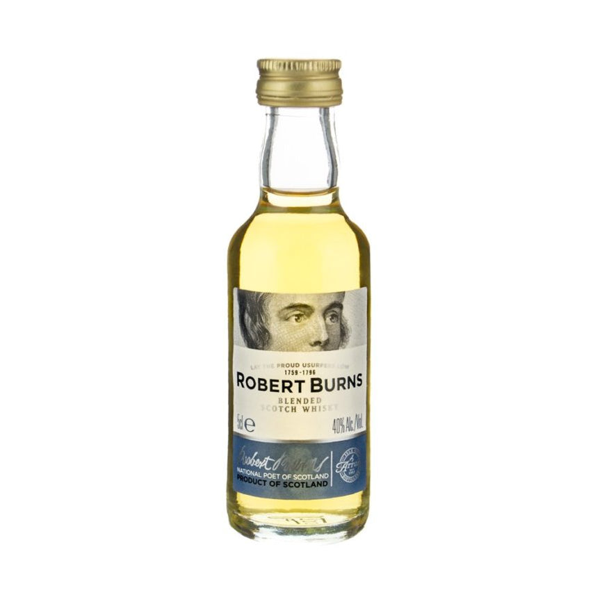 Robert Burns Blended Whisky 5cl Miniature