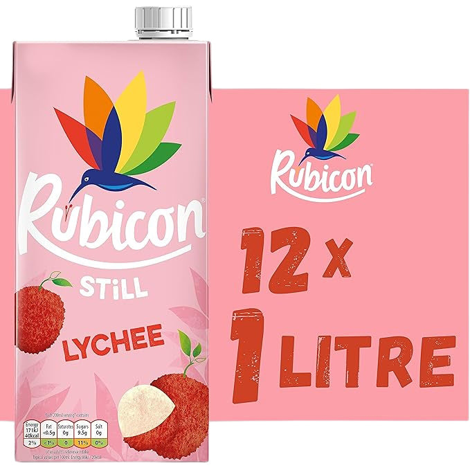 Rubicon Lychee Ctn  12 x 1ltr