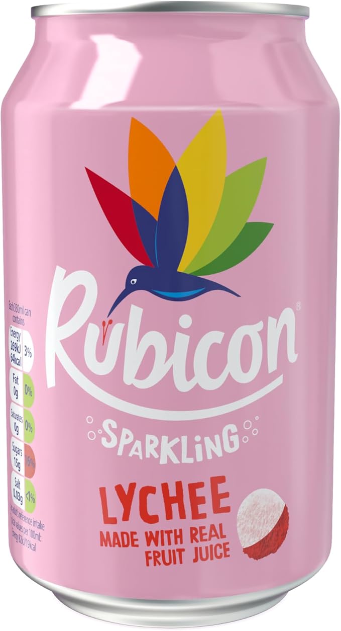 Rubicon Lychee Cans  24 x 330ml