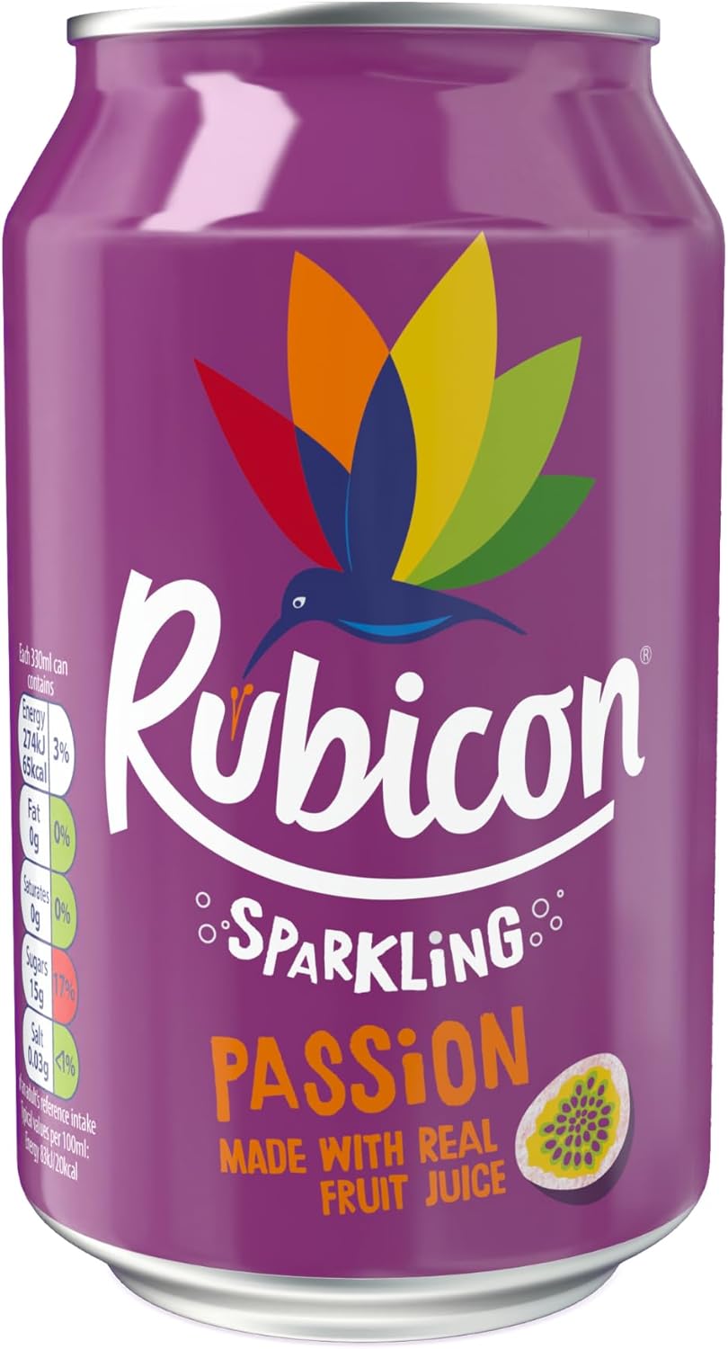 Rubicon Passion  Cans  24 x 330ml