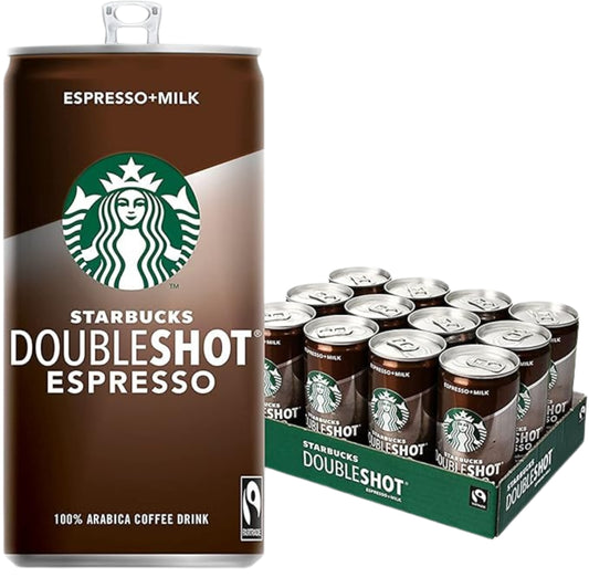 Starbucks Double Shot Espresso Cans 12  x 200ml