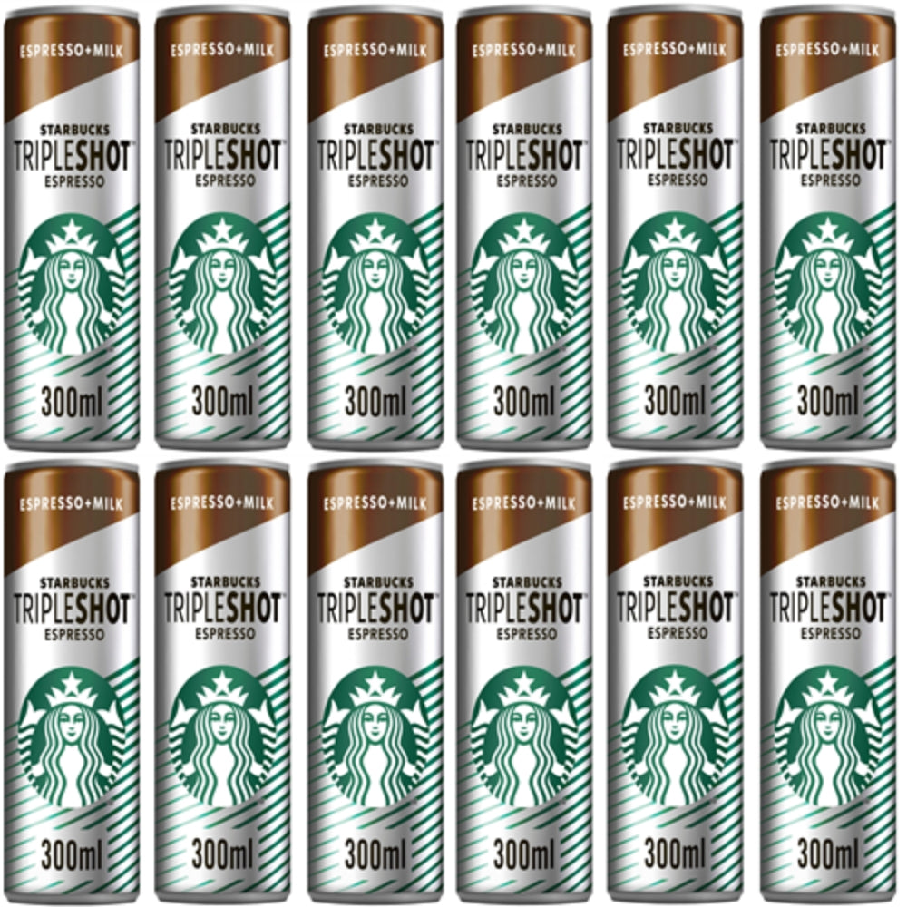 Starbucks Tripleshot Espresso Cans 12  x 200ml