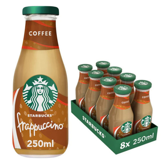 Starbucks Frappuccino Coffee Glass 8 x 250ml