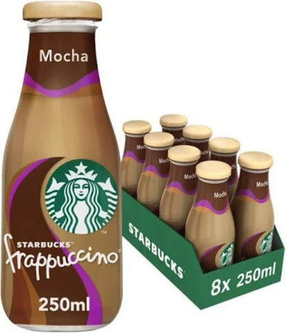 Starbucks Frappuccino Mocha Glass 8 x 250ml